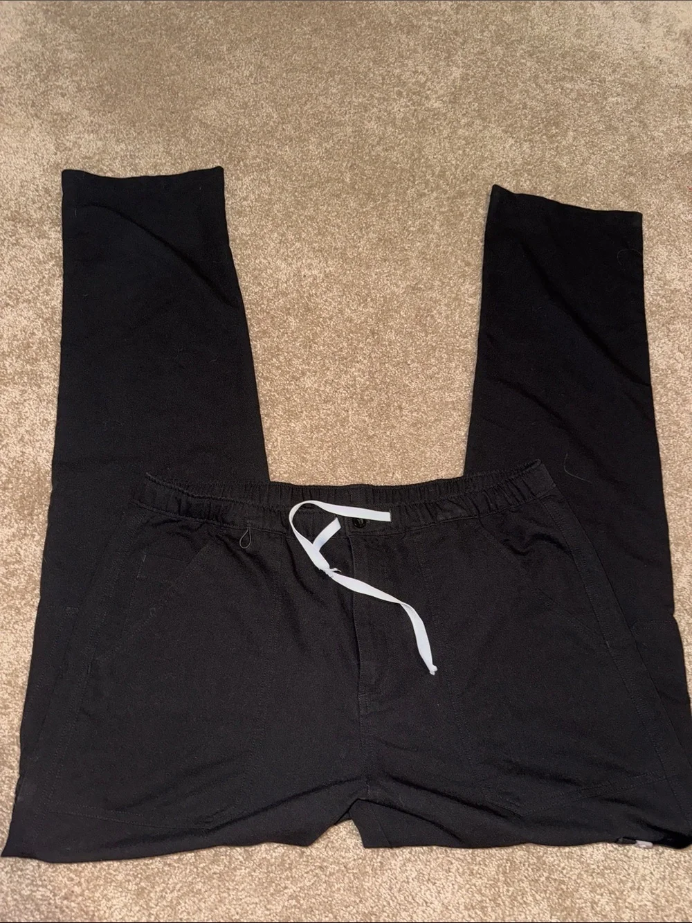 FIGS Black Men’s Scrub Pants - Large Tall